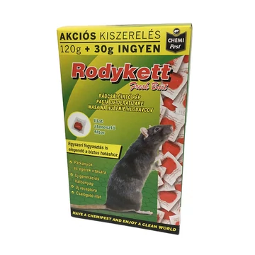 Rodykett Fresh Bait rágcsálóirtó pép 120+30g