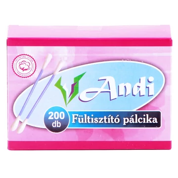 Andi fültisztító pálcika 200db