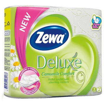 Zewa kamillás WC-papír 4 tekercs 3 rétegű 