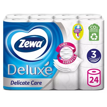 Zewa Deluxe White toalettpapír 24 tekercs 3 rétegű