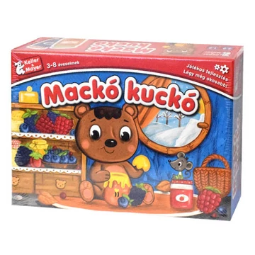 Mackó kuckó készségfejlesztő társasjáték