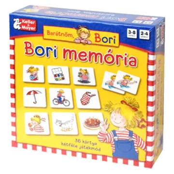 Bori memória készségfejlesztő társasjáték