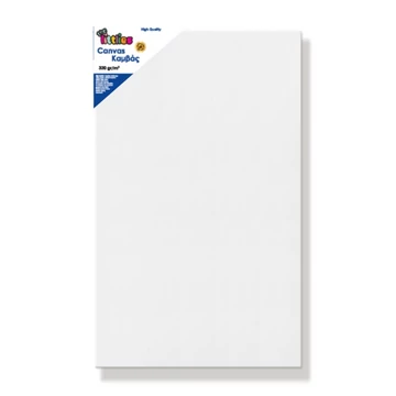 Feszített fehér festővászon 60x120cm