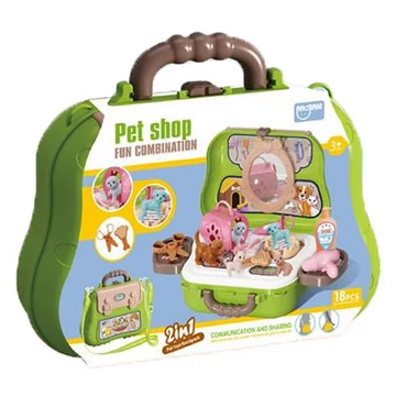 Mókás kutyakozmetika szett 18db-os