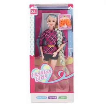 Nicky festett hajú divatbaba