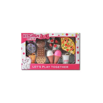 Desszertes szett fánkkal és fagyival