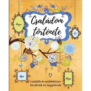 Családom története könyv