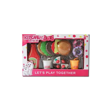 Hamburgeres szett édességekkel