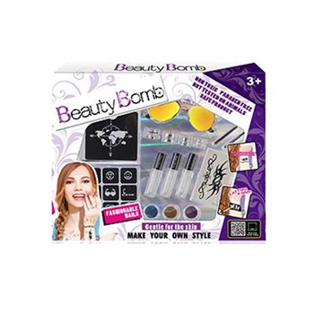 Beauty World: Beauty Bomb csillámtetkó kreatív szett napszemüveggel