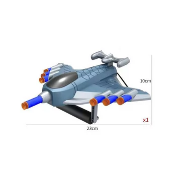 Szivacslövő repülőgép kiegészítőkkel