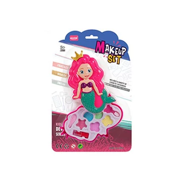 Smink készlet sellő alakú tárolóban