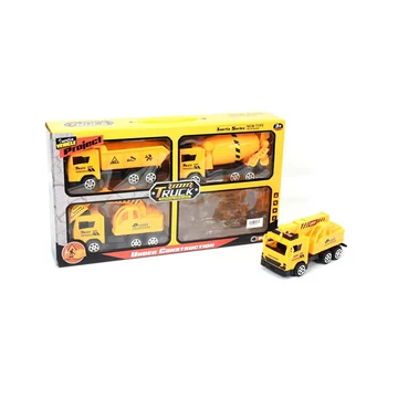 Munkagépek 4db-os kisautó szett