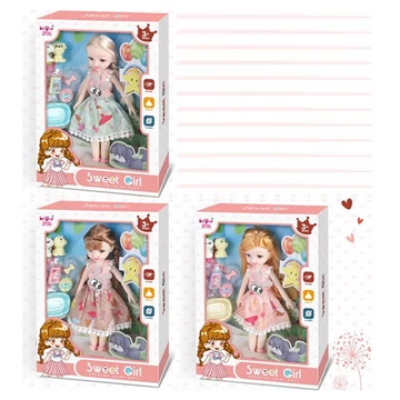 Jenny Sweet Girl játékbaba szett többféle változatban