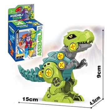 Összeszerelhető T-rex dinoszaurusz játékszett