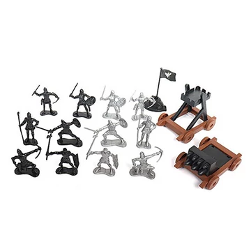 Középkori játékkatona szett