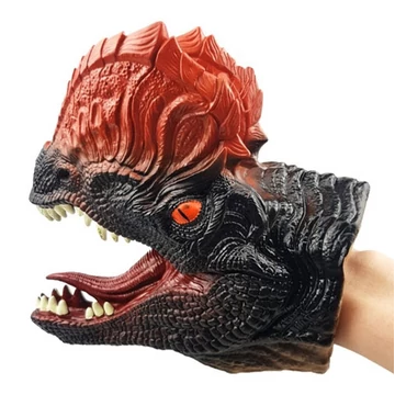 Dilophosaurus dinoszaurusz kézbáb