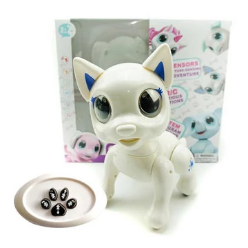 Távirányítós robot csivava fénnyel