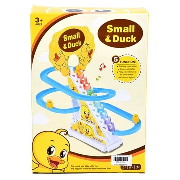 Kicsi kacsa csúszdapálya fénnyel és hanggal