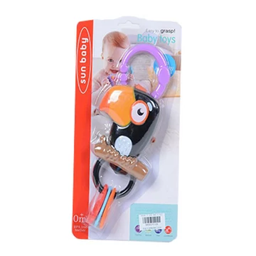 Boldog pelikán rágóka és csörgő