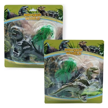 Dino World: T-rex vagy Raptor figura fával