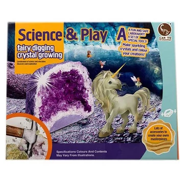 Mesés kristályok: Unikornis kristálynövesztő készlet