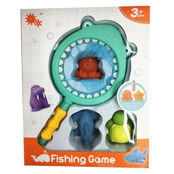 Cápás merítőháló fürdőjáték