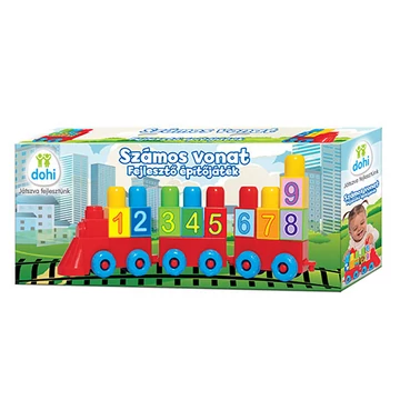 Számos vonat fejlesztő építőjáték