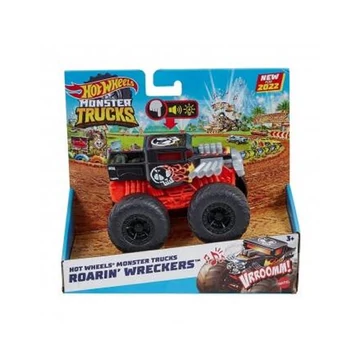 Hot Wheels: Monster Trucks Roarin' Wreckers kisautó fénnyel és hanggal 1/43