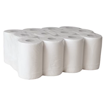 Ipari újrahasznosított kéztörlő 14cm 12 tekercs 2 rétegű 