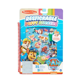 Melissa & Doug: Mancs őrjárat Kaland-öböl pufi matricás füzet