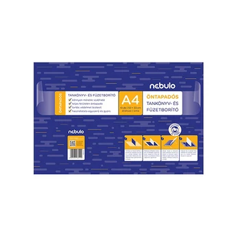 Nebulo: Füzetborító A/4-es 10db-os öntapadós sima