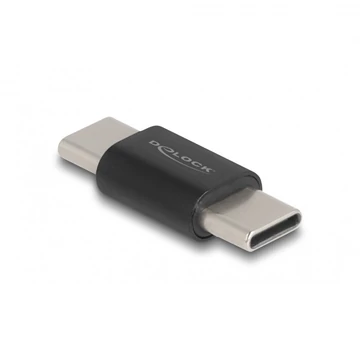 Delock Adapter SuperSpeed USB 10 Gb/s (USB 3.2 Gen 2) USB Type-C nemváltó apa-férfi fekete