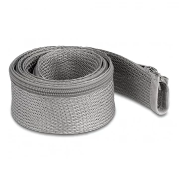 Delock Befont karmantyú zipzáras szorítóval hőállóság egészen 1 m x 50 mm-es szürke