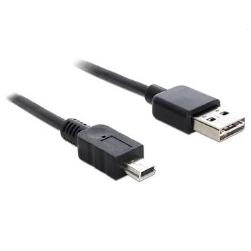 Delock EASY-USB 2.0 -A apa > USB 2.0 mini apa kábel, 1 m