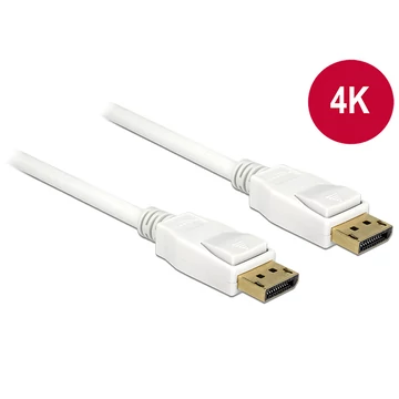 Delock Kábel Displayport 1.2 dugó > Displayport dugó 4K 2 m