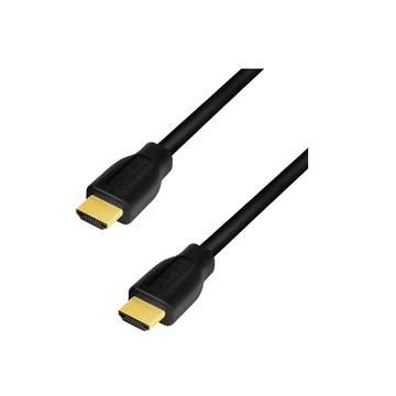 Logilink HDMI-kábel, A/M-A/M, 4K/60 Hz, CCS, fekete, 2 m