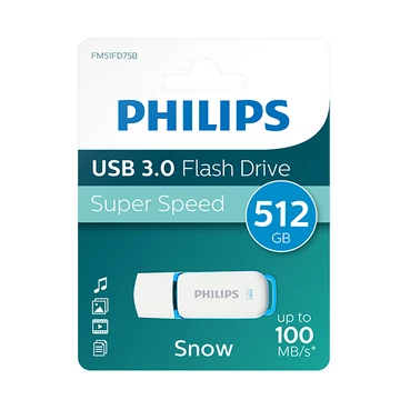 Philips Pendrive USB 3.0 512GB Snow Edition