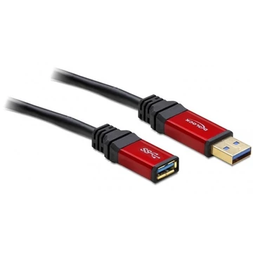 Delock USB 3.0-A apa / anya hosszabbító prémium kábel, 5 m