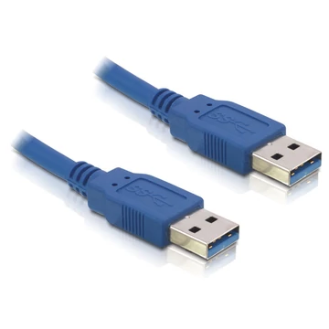 Delock USB 3.0-A apa/apa kábel, 0,5m