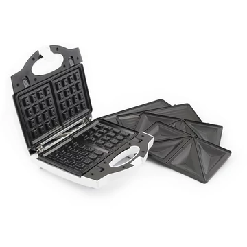 Esperanza Portabella 3in1 melegszendvics sütő 750 W, fehér