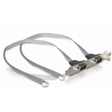 Delock slot konzol 2 x COM port 2 mm-es
