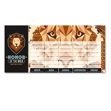 Ars Una: Honor of the Wild egylapos, kétoldalas órarend