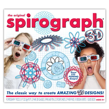 Spirograph 3D rajzoló szett