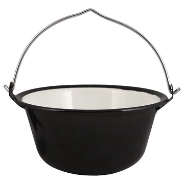 Zománcozott tálalóbogrács 0,8L