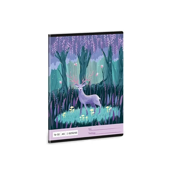 Ars Una: Mindnight Wish 2.osztályos vonalas füzet A/5 16-32