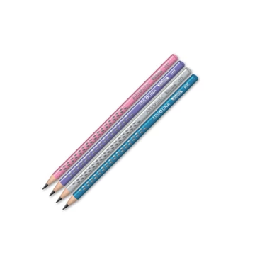 Ars Una: Ezüst levél mintás háromszögletű grafitceruza HB több változatban