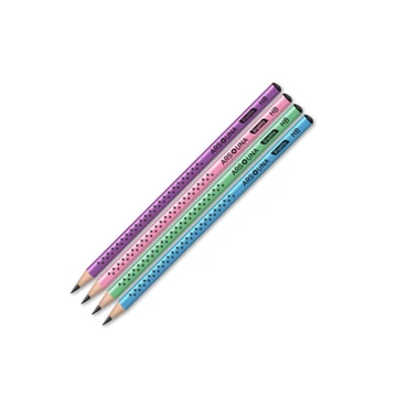 Ars Una: Fekete csillag mintás háromszögletű grafitceruza HB több változatban