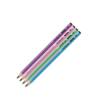 Ars Una: Fekete rombusz mintás háromszögletű grafitceruza HB több változatban