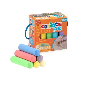 Baby Maxi 15 db-os színes aszfaltkréta szett - Carioca