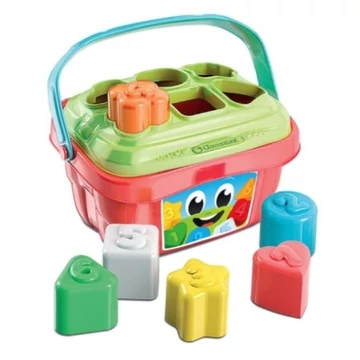 Play for Future - Színes formaválogató kosár - Clementoni baby